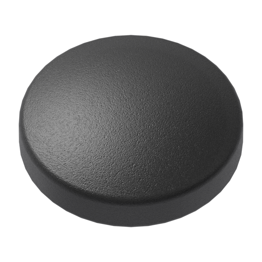 素面 橡膠 面釦  / B525