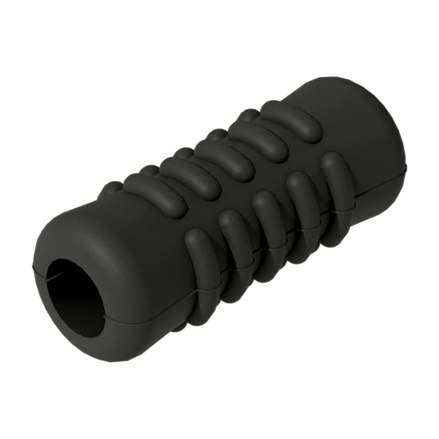 五條線矽膠卡繩束尾